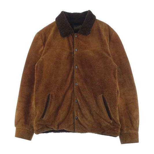 TENDERLOIN テンダーロイン T-SADDLE SUEDE JKT 襟ボア サドル スエード ジャケット ブラウン系【中古】