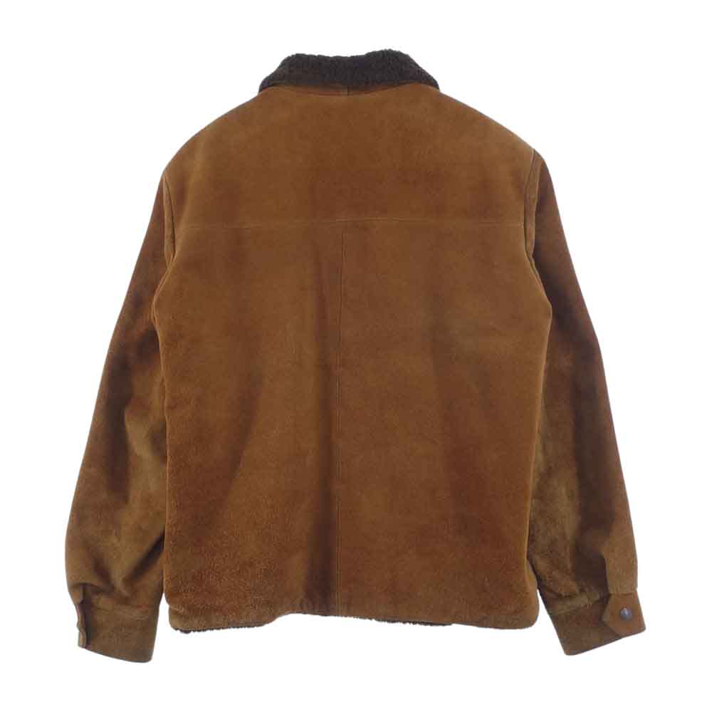 TENDERLOIN テンダーロイン T-SADDLE SUEDE JKT 襟ボア サドル スエード ジャケット ブラウン系【中古】