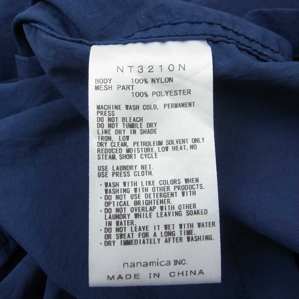 THE NORTH FACE ノースフェイス NT3210N PURPLE LABEL パープルレーベル Field H/S Shirt フィールド ハーフスリーブ シャツ ネイビー系 L【中古】