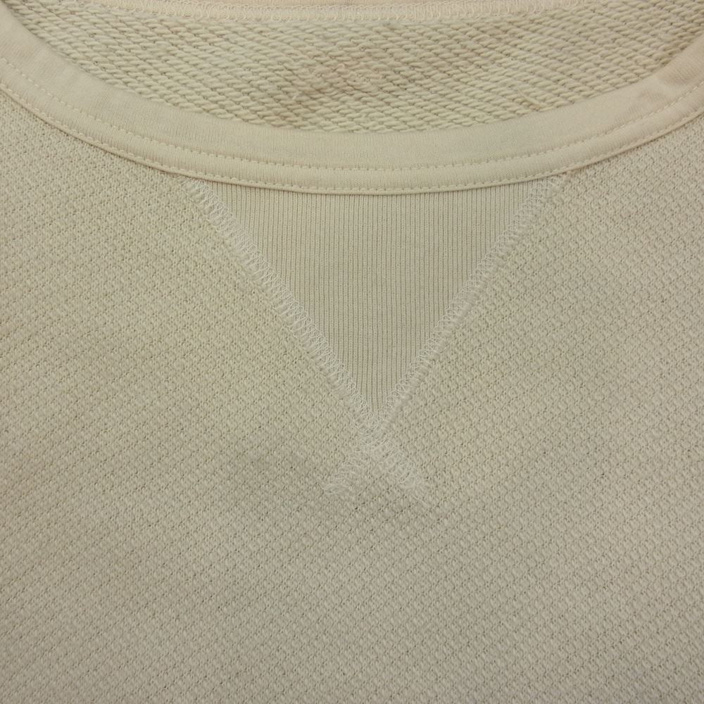 PORTER CLASSIC ポータークラシック FRENCH THERMAL CREWNECK フレンチ サーマル カットソー ベージュ系 M【中古】