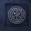 PORTER CLASSIC ポータークラシック LINEN T-SHIRT リネン 半袖 Tシャツ ネイビー系 3【中古】