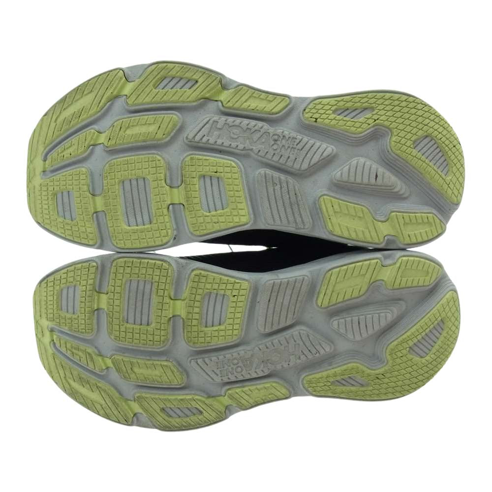 HOKA ONE ONE ホカ オネオネ 1110518 BGBT BONDI 7 ボンダイ ローカット スニーカー ランニングシューズ ダークネイビー系 26.5【中古】