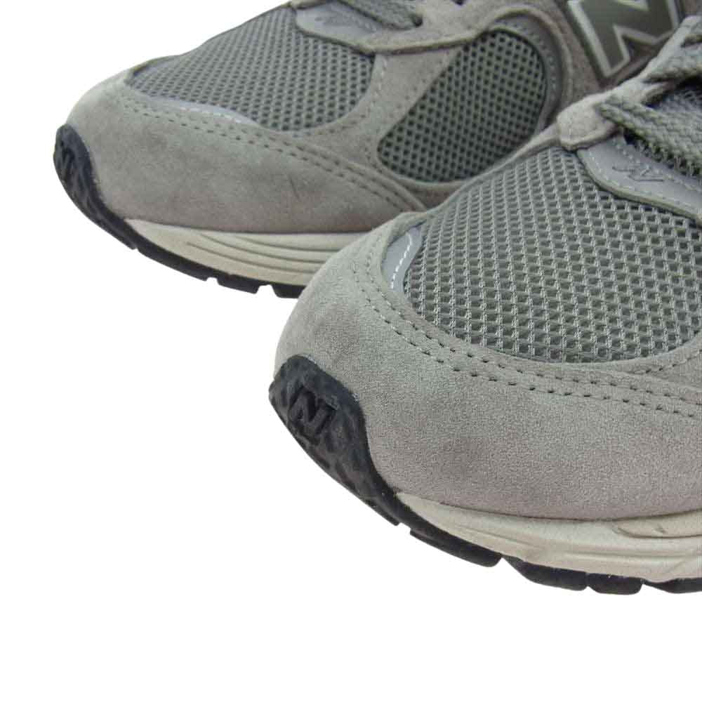 NEW BALANCE ニューバランス ML2002RC GRAY ローカット スニーカー グレー系 26.5cm【中古】