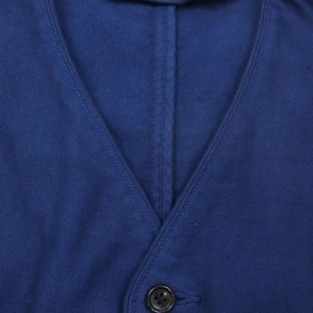 PORTER CLASSIC ポータークラシック MOLESKIN CLASSIC VEST モールスキン クラシックベスト ネイビー系 L【中古】
