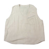 PORTER CLASSIC ポータークラシック FARMER'S LINEN VEST リネン ベスト ホワイト系 3【中古】