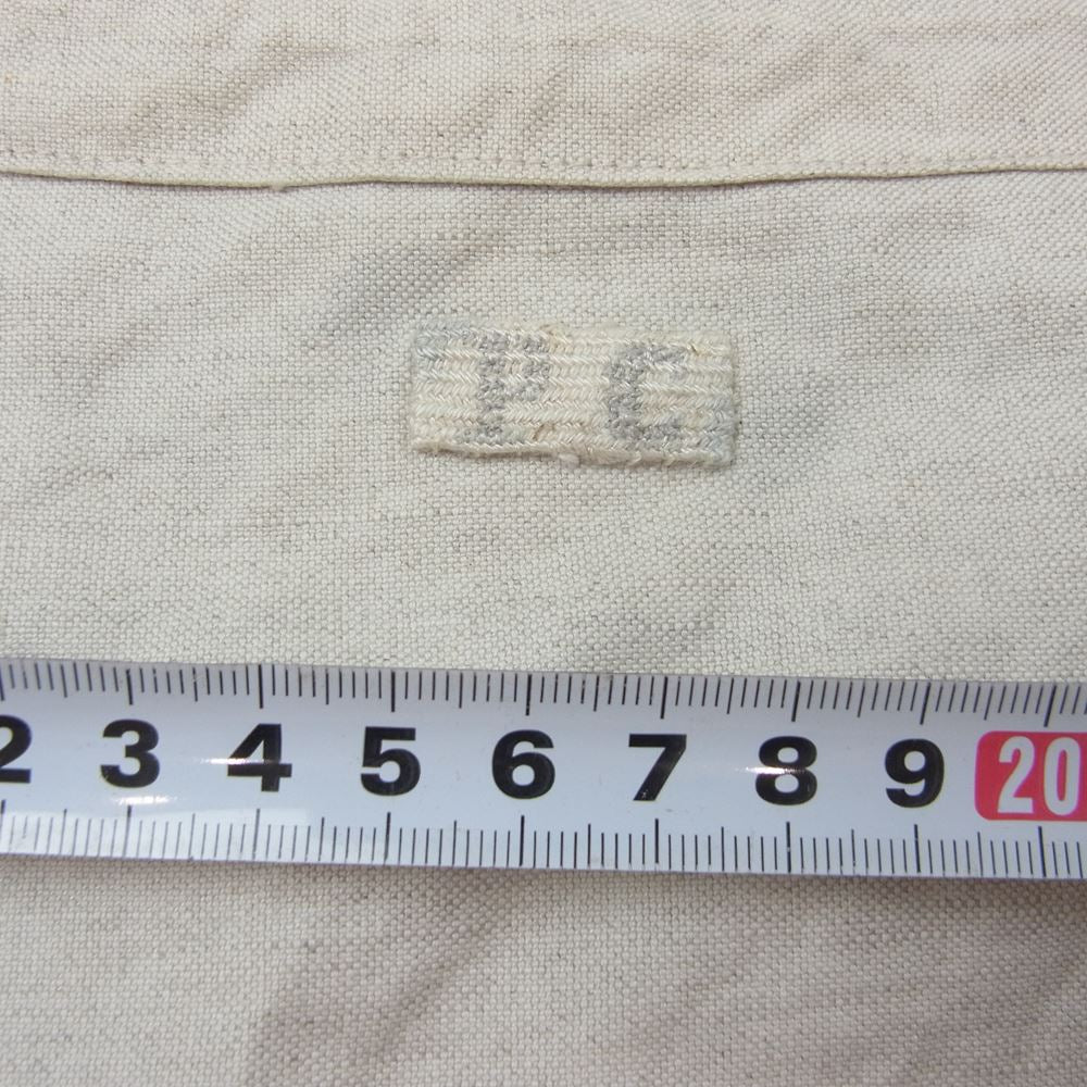 PORTER CLASSIC ポータークラシック FARMER'S LINEN VEST リネン ベスト ホワイト系 3【中古】