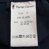 PORTER CLASSIC ポータークラシック 京都店限定 WEATHER PULLOVER VEST ウェザー プルオーバー ベスト ネイビー系 3【美品】【中古】