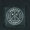 PORTER CLASSIC ポータークラシック 京都店限定 WEATHER CARDIGAN COAT ウェザー カーディガン コート ブラック系 L【中古】