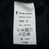 PORTER CLASSIC ポータークラシック GABARDINE BEBOP PANTS ギャバジン ビバップ パンツ ネイビー系 M【美品】【中古】
