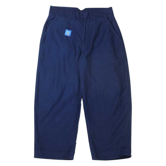 PORTER CLASSIC ポータークラシック MOLESKIN CLASSIC PANTS モールスキン クラシックパンツ ネイビー系 M【中古】