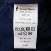 PORTER CLASSIC ポータークラシック MOLESKIN CLASSIC PANTS モールスキン クラシックパンツ ネイビー系 M【中古】
