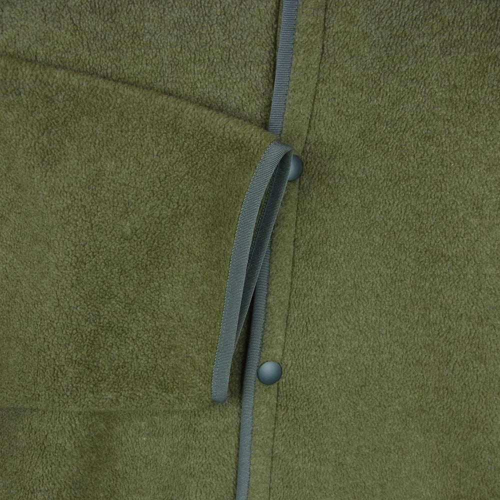 PORTER CLASSIC ポータークラシック BLOOM&BRANCH ブルームブランチ 別注 Fleece Shirt Jacket フリース シャツ ジャケット カーキ系 グレイッシュオリーブ系 2【中古】