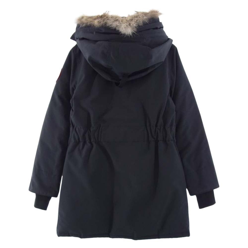 CANADA GOOSE カナダグース 国内正規 サザビーリーグ TRILLIUM PARKA トリリウム パーカ ダウン コート ジャケット ダークネイビー系 S【中古】