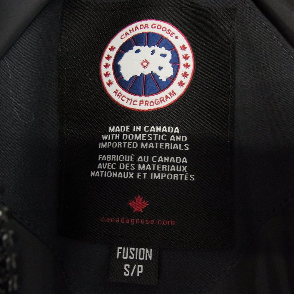 CANADA GOOSE カナダグース 国内正規 サザビーリーグ TRILLIUM PARKA トリリウム パーカ ダウン コート ジャケット ダークネイビー系 S【中古】
