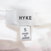 HYKE ハイク ビッグフィット Tシャツ ホワイト ホワイト系 5【中古】