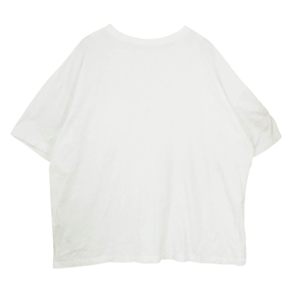 PORTER CLASSIC ポータークラシック OHARIKO MAFIA T-SHIRT お針子マフィア 半袖 ポケット Tシャツ ホワイト系 XXL【中古】
