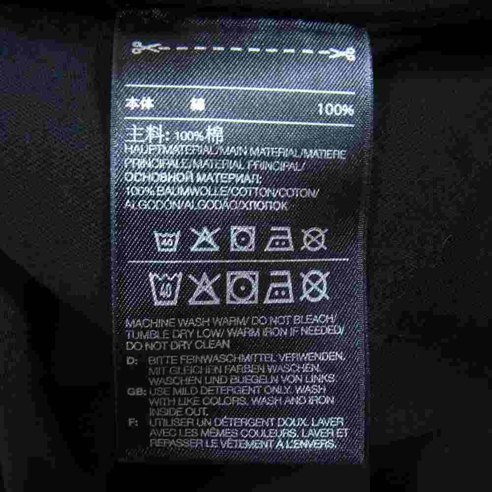 Yohji Yamamoto ヨウジヤマモト Y-3 ワイスリー FP8693 Alleyway Graphic Long-Sleeve Top ロゴ刺? バックプリント 長袖Tシャツ ブラック系 XL【美品】【中古】