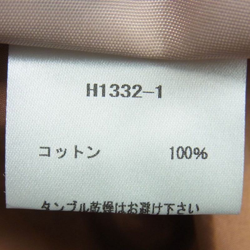 ロクサンダ H1332-1 国内正規品 ノースリーブ バックジップ ギャザー ワンピース ブラウンベージュ系 8【中古】