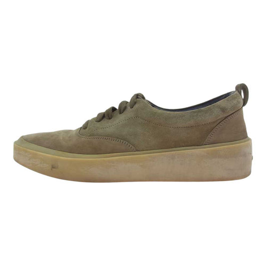 FEAR OF GOD フィアオブゴッド 101 LOW TOP SNEAKERS スニーカー オリーブ系 43【中古】