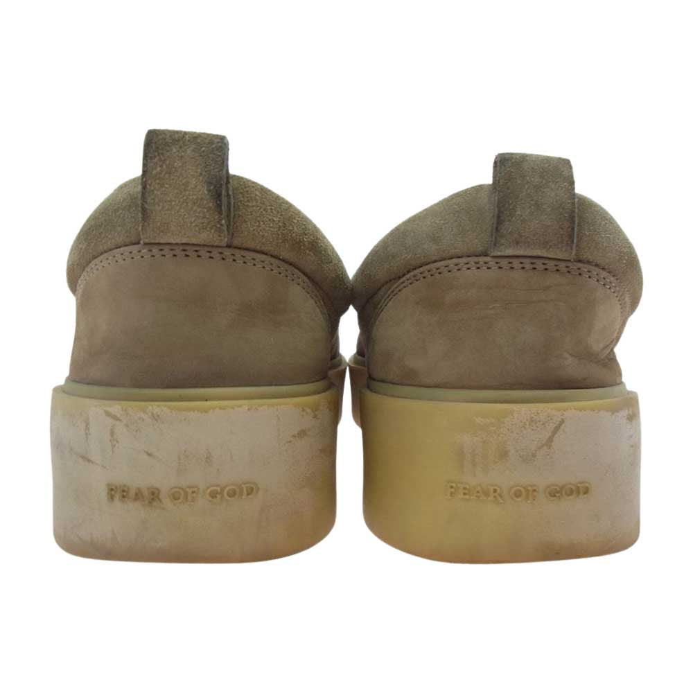 FEAR OF GOD フィアオブゴッド 101 LOW TOP SNEAKERS スニーカー オリーブ系 43【中古】