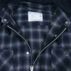 Sacai サカイ 20SS 20-02238M フーデッド チェック シャツ ジャケット ダークグレー系 3【中古】
