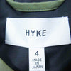 HYKE ハイク 22SS 221-27040 UNITED ARROWS ユナイテッドアローズ 別注 M51 FIELD JACKET ミリタリー フィールド ジャケット グリーン系 4【美品】【中古】