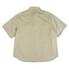 PRADA プラダ UCS395 S211 国内正規品 COTTON S/S SHIRT フロントボタン留め コットン 半袖 シャツ ベージュ系 XXL【美品】【中古】