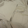 PRADA プラダ UCS395 S211 国内正規品 COTTON S/S SHIRT フロントボタン留め コットン 半袖 シャツ ベージュ系 XXL【美品】【中古】