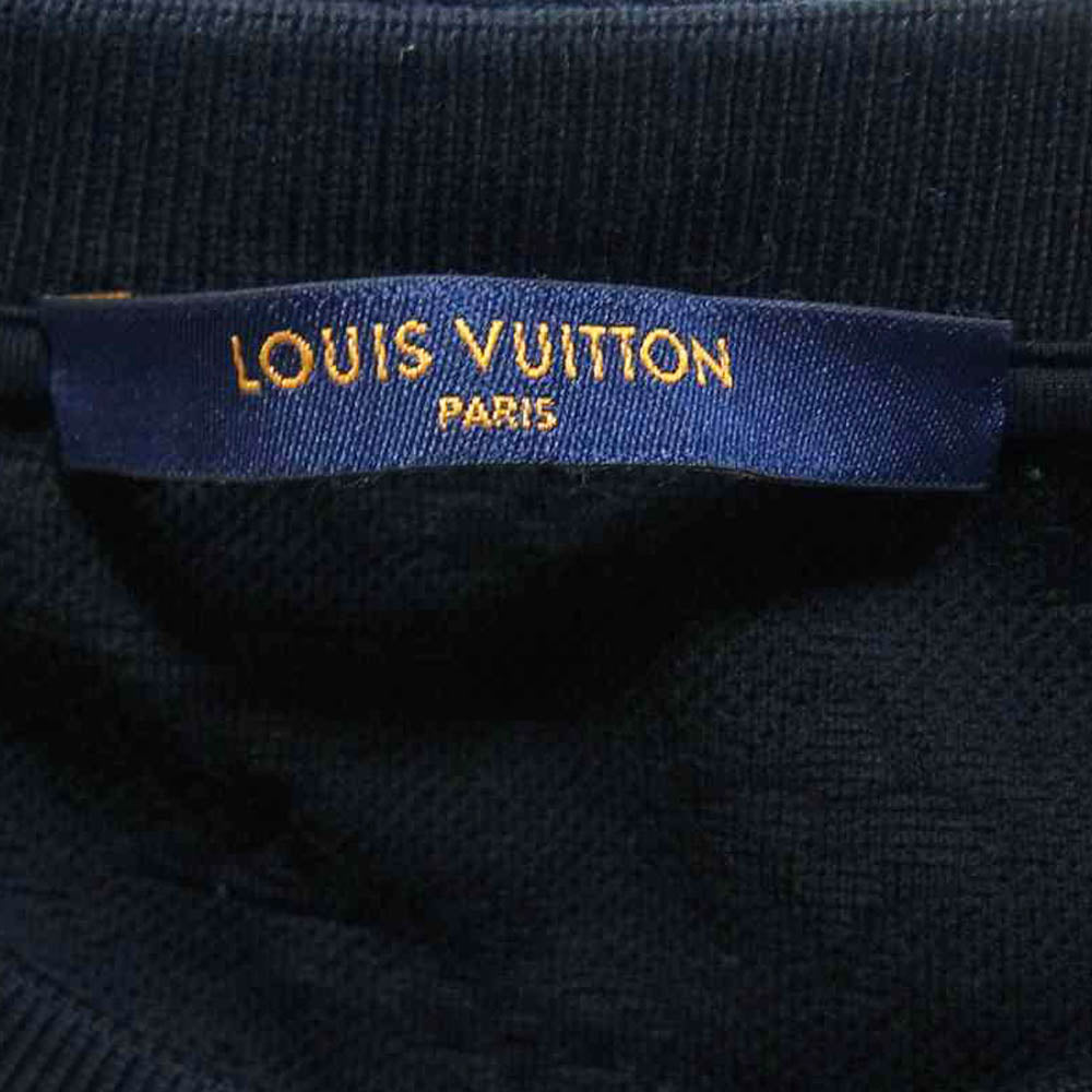 LOUIS VUITTON ルイ・ヴィトン 21SS RM211Q TCL HIY49W 101 LACE UP SNEAKER レース アップ スニーカー ブラック系 XXL【中古】