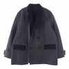 Sacai サカイ 22AW 22-02888M チェック ウール レイヤード ドッキング テーラードジャケット グレー系 4【中古】