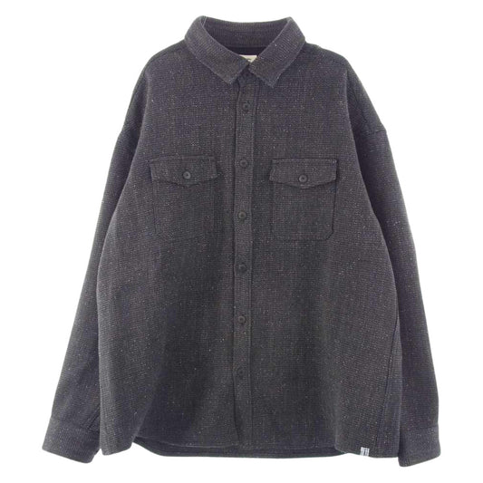 VISVIM ビズビム 21AW 121205011012 I.C.T. kofu fil shirt LUMBER L/S TWEED ツイード 長袖 シャツ ジャケット グレー系 4【美品】【中古】