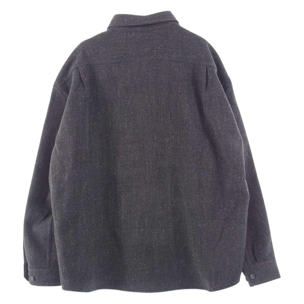 VISVIM ビズビム 21AW 121205011012 I.C.T. kofu fil shirt LUMBER L/S TWEED ツイード 長袖 シャツ ジャケット グレー系 4【美品】【中古】