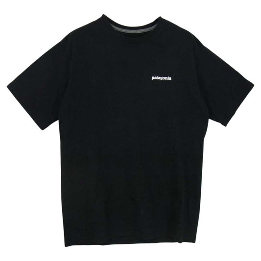 patagonia パタゴニア 38504 P-6 Logo Responsibili Tee P-6ロゴ レスポンシビリ Tシャツ ブラック系 S【中古】