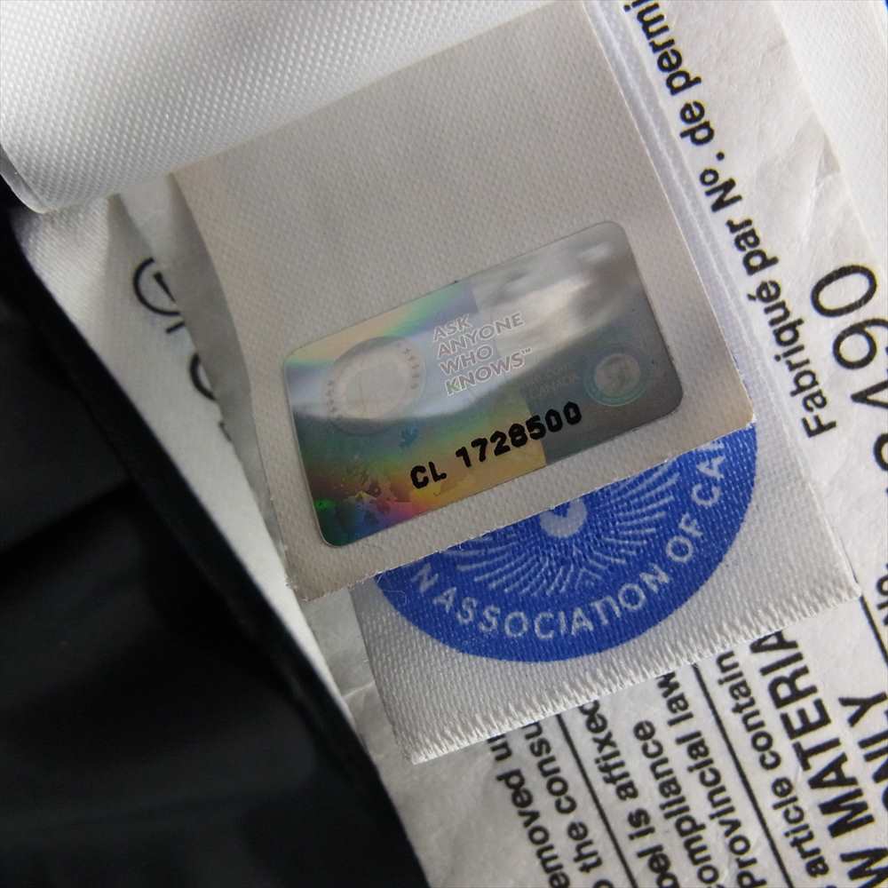 CANADA GOOSE カナダグース 3438JM JASPER ジャスパー ダウン ジャケット ブラック系 S【中古】