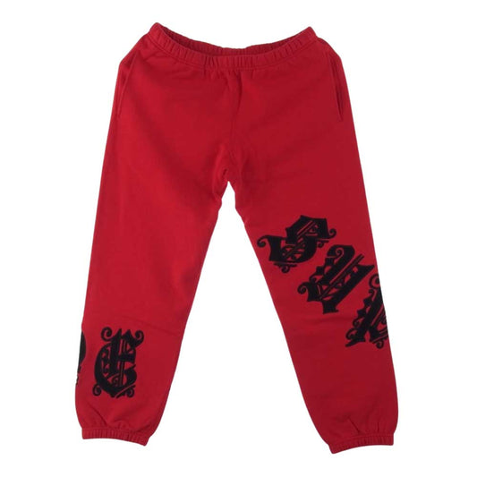 Supreme シュプリーム 21SS Old English Wrap Sweatpant オールド イングリッシュ ラップ スウェット パンツ レッド系 S【新古品】【未使用】【中古】