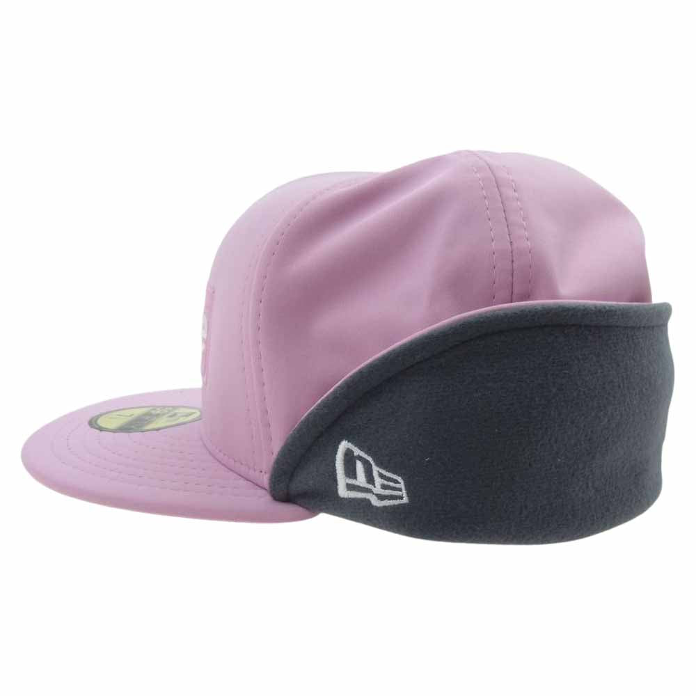 Supreme シュプリーム 20AW 20AW WIND STOPPER Earflap Box Logo New Era Pink／7-1/2 BB CAP ジェットキャップ ピンク系 7 1/2 59.6cm【新古品】【未使用】【中古】