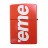 Supreme シュプリーム Logo Zippo Red 18SS ロゴジッポ ジッポライター レッド レッド系【新古品】【未使用】【中古】
