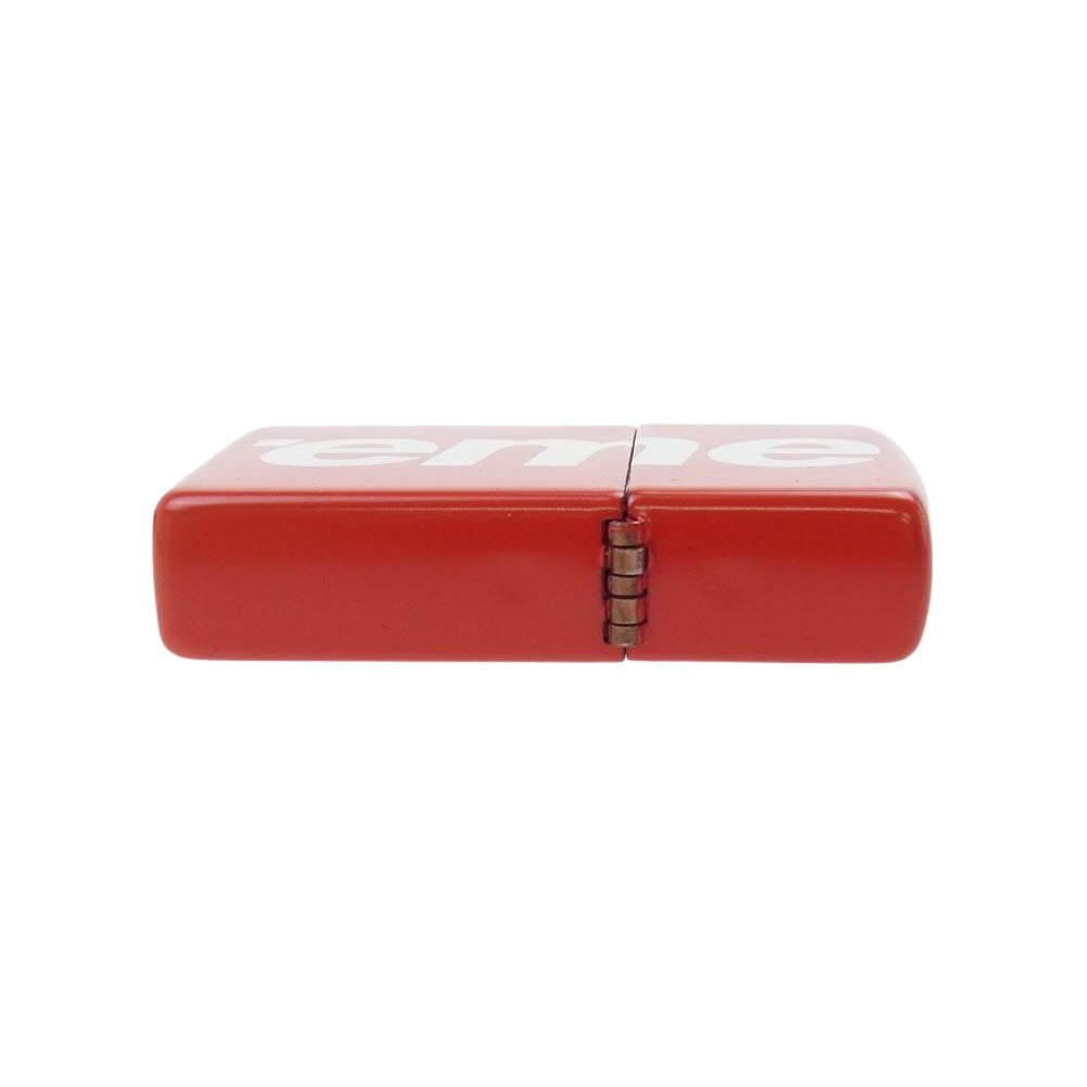 Supreme シュプリーム Logo Zippo Red 18SS ロゴジッポ ジッポライター レッド レッド系【新古品】【未使用】【中古】