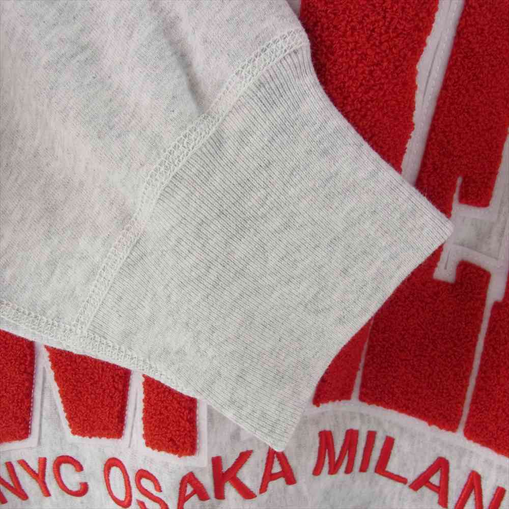 Supreme シュプリーム 21AW Cities Arc Crewneck シティ アーチ クルーネック スウェット グレー系 M【極上美品】【中古】