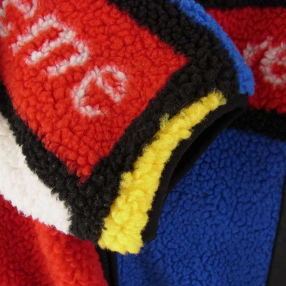 Supreme シュプリーム 20AW Reversible Colorblocked Fleece Jacket リバーシブル カラーブロック フリース ジャケット マルチカラー系【中古】