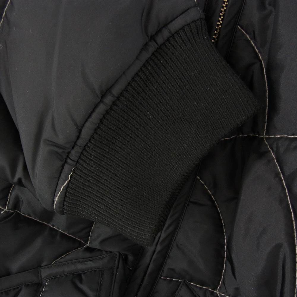 Supreme シュプリーム 19SS Spider Web Quilted Work Jacket キルティング ジャケット ブラック系 M【美品】【中古】