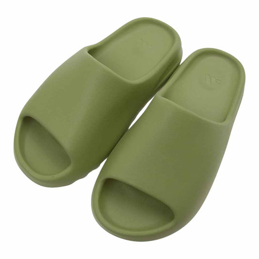 YEEZY BOOST イージーブースト FZ5904 YEEZY SLIDE Resin イージースライド レジン モスグリーン系 US8【新古品】【未使用】【中古】
