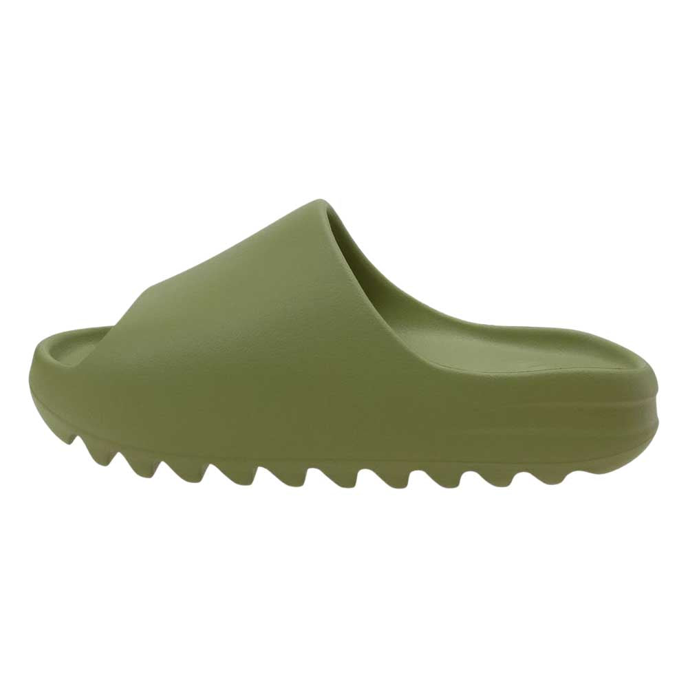 YEEZY BOOST イージーブースト FZ5904 YEEZY SLIDE Resin イージースライド レジン モスグリーン系 US8【新古品】【未使用】【中古】