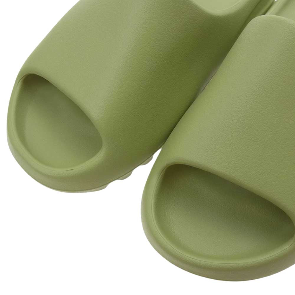 YEEZY BOOST イージーブースト FZ5904 YEEZY SLIDE Resin イージースライド レジン モスグリーン系 US8【新古品】【未使用】【中古】