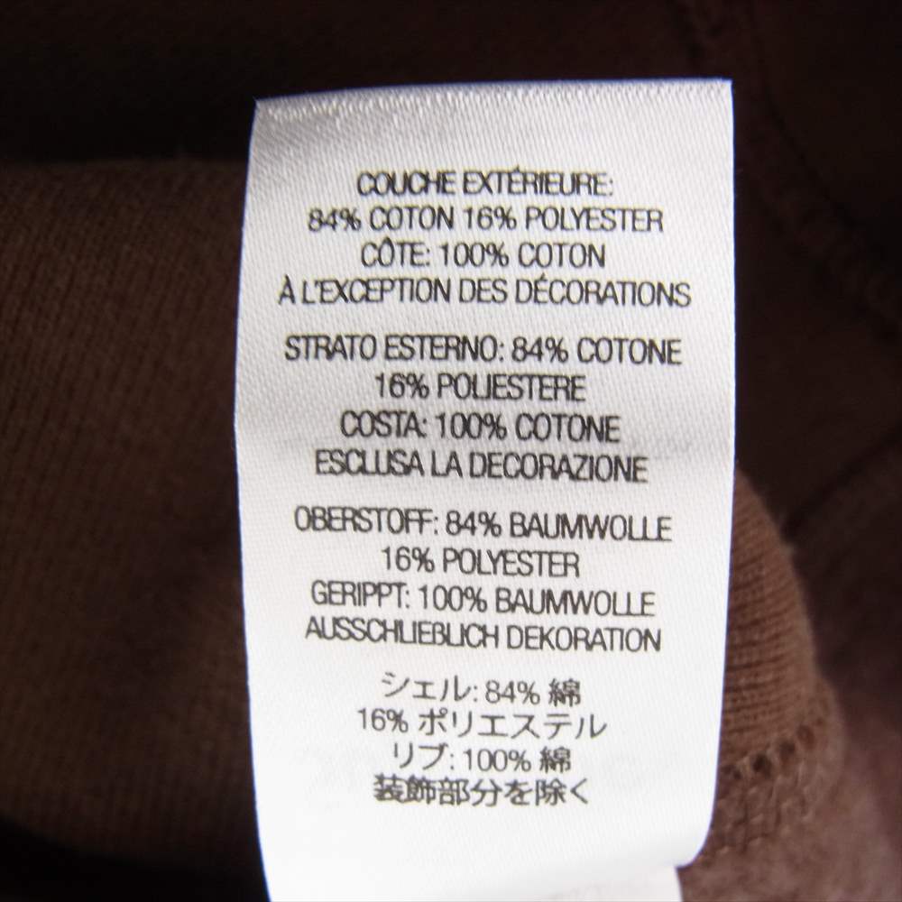 Supreme シュプリーム 22SS capital hooded sweatshirt キャピタル フーデッド スウェットシャツ ブラウン系 XL【新古品】【未使用】【中古】