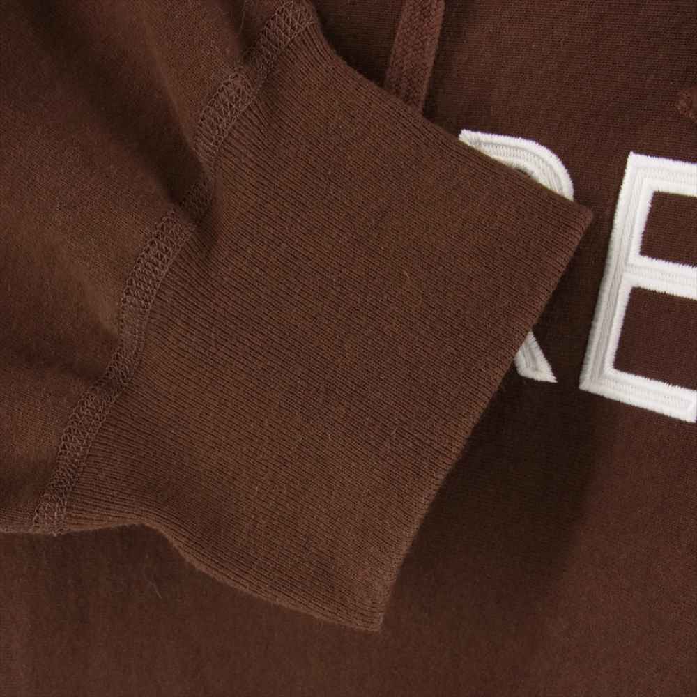 Supreme シュプリーム 22SS capital hooded sweatshirt キャピタル フーデッド スウェットシャツ ブラウン系 XL【新古品】【未使用】【中古】