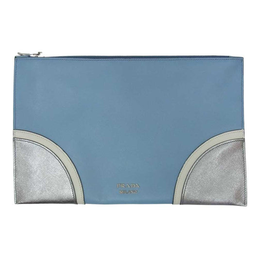 PRADA プラダ BP868L サフィアーノ レザー  クラッチバッグ【中古】