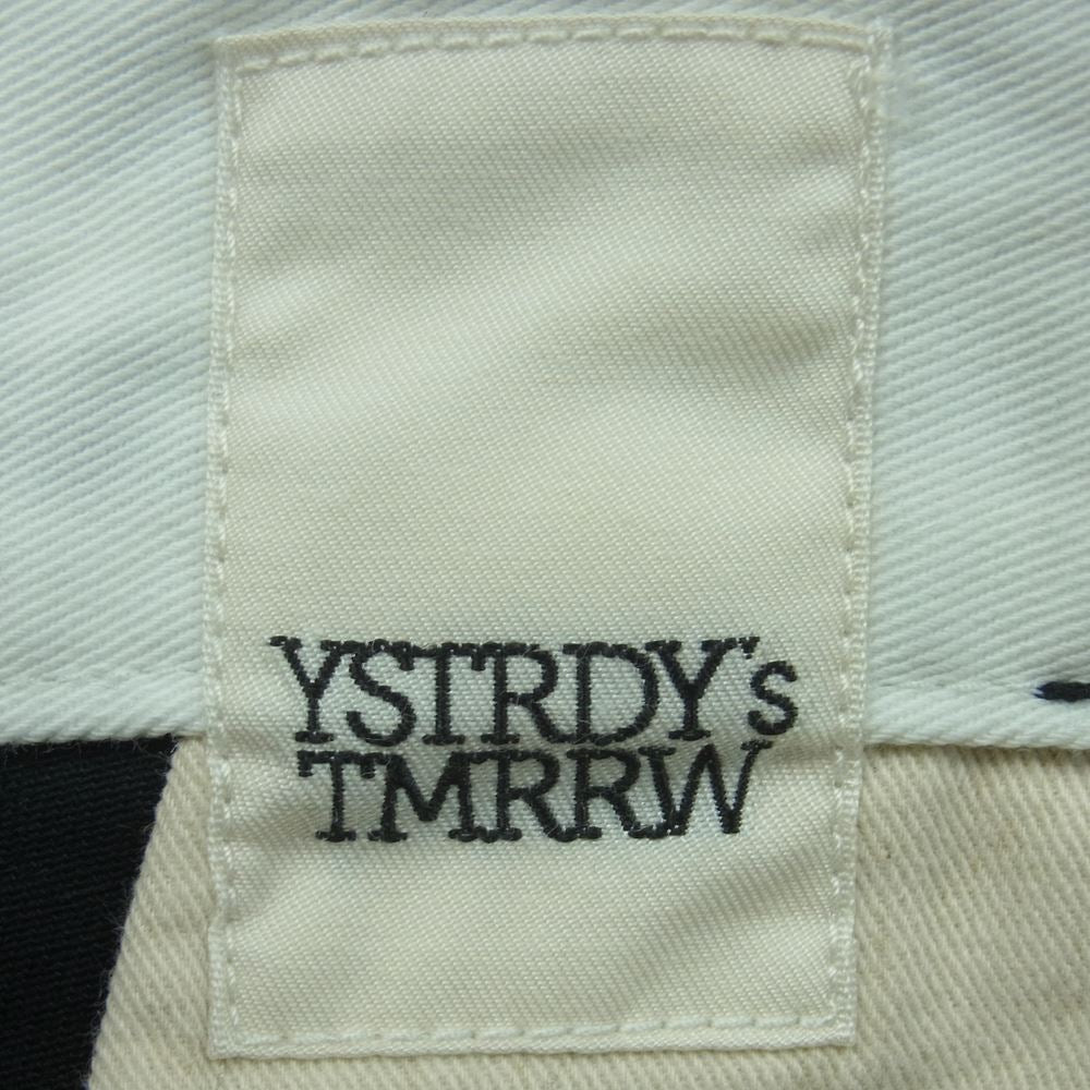 イエスタディトゥモロー Dickies WORK PANT ディッキーズ ワーク パンツ 中国製 ブラック系 28【中古】