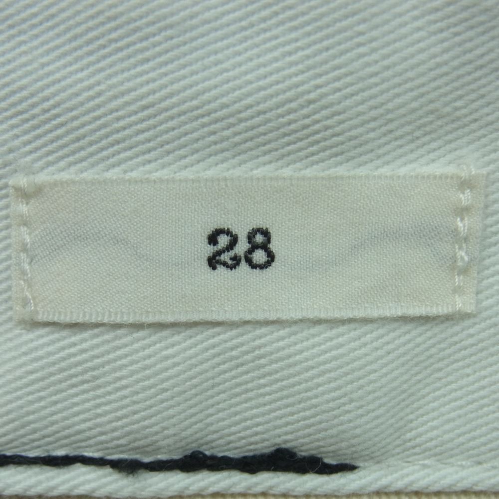 イエスタディトゥモロー Dickies WORK PANT ディッキーズ ワーク パンツ 中国製 ブラック系 28【中古】