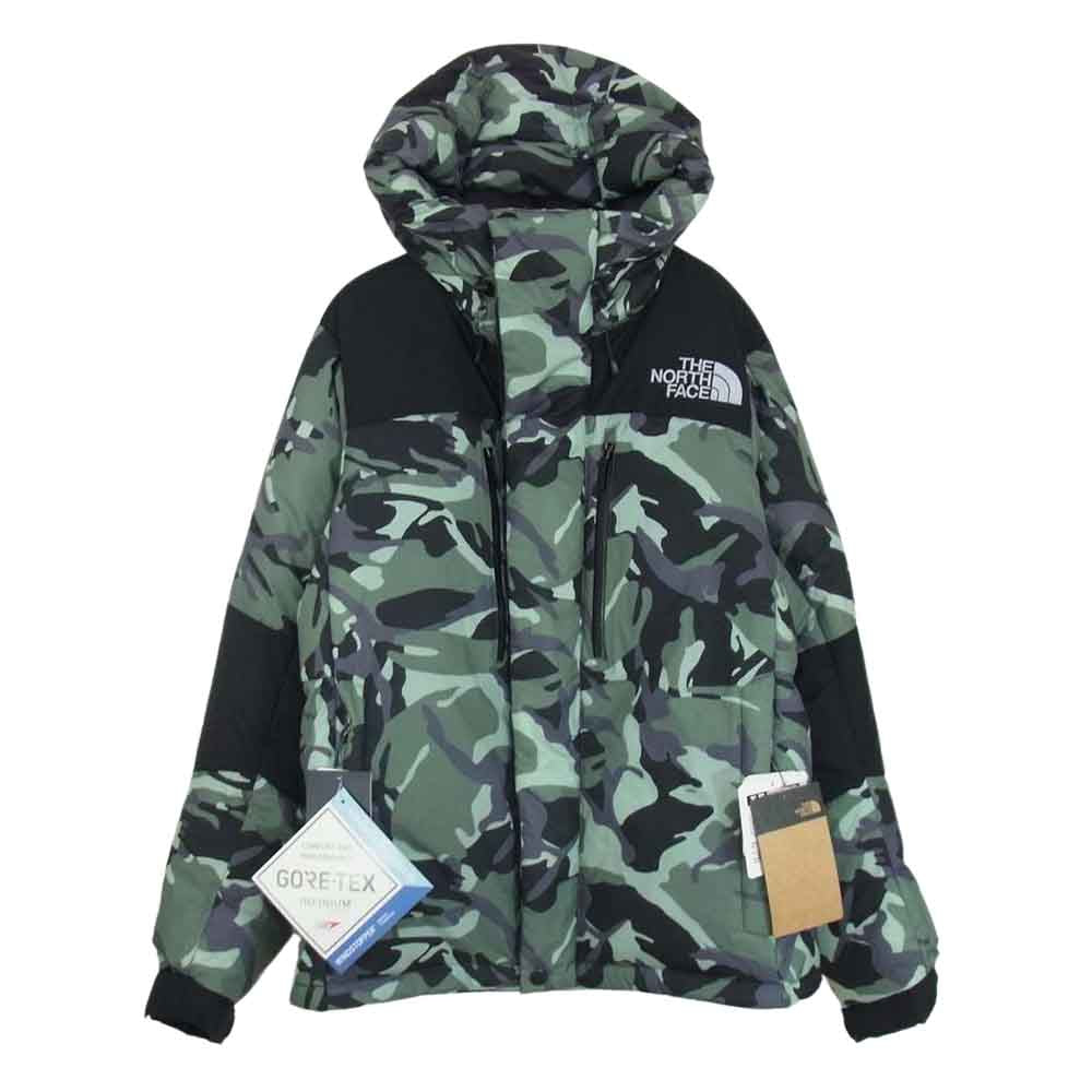 THE NORTH FACE ノースフェイス ND91951 Novelty Baltro Light Jacket ノベルティ バルトロ ライト ダウン ジャケット GORE-TEX ゴアテックス ローレルリースグリーンエクスプローラーカモ グリーン系 M【新古品】【未使用】【中古】